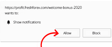 Free Welcome Bonus Without Deposit By Freshforex - 